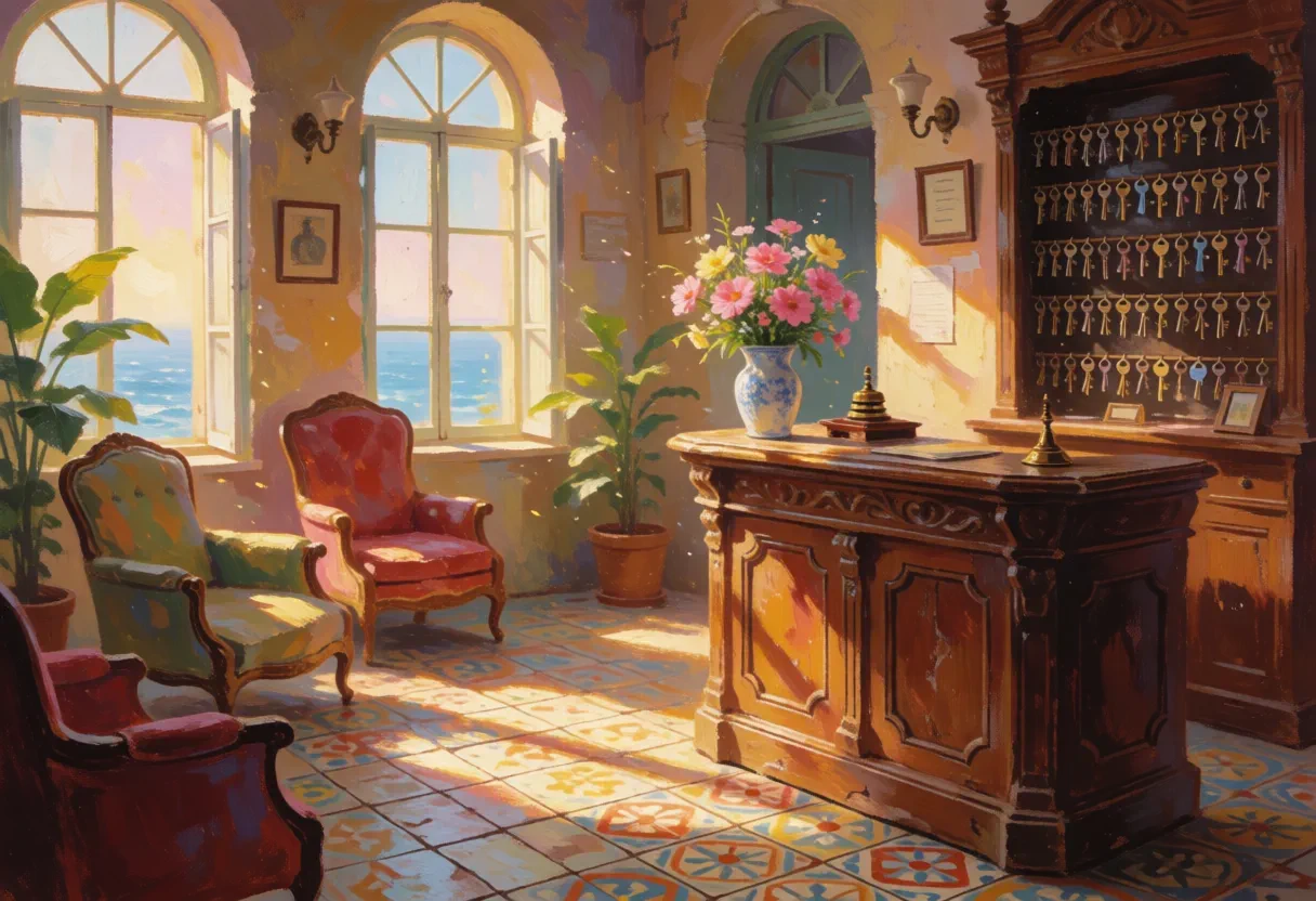 Hotel Reception Lobby