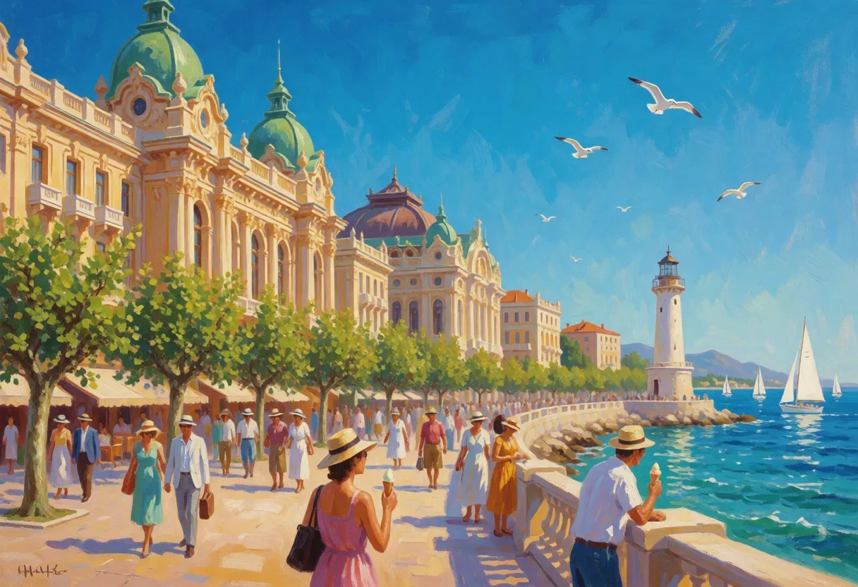Odessa Seafront Promenade