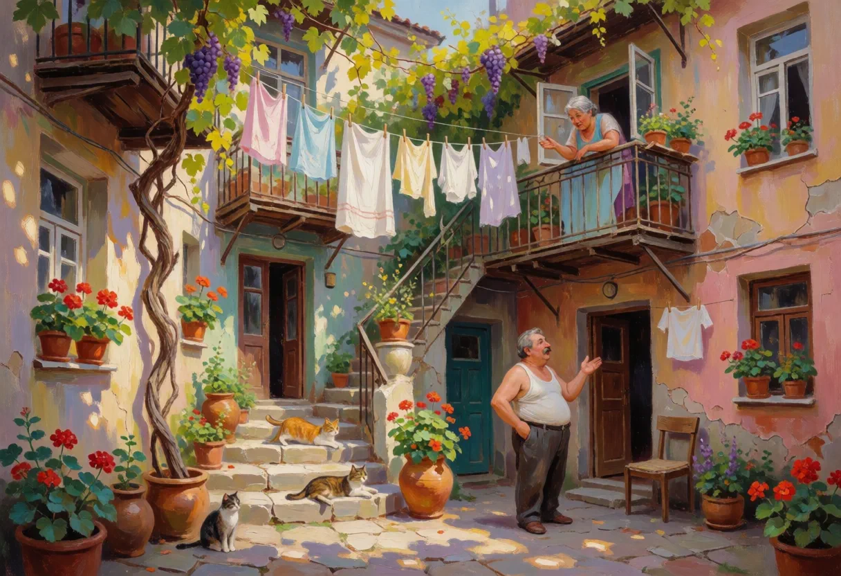 Odessa Courtyard