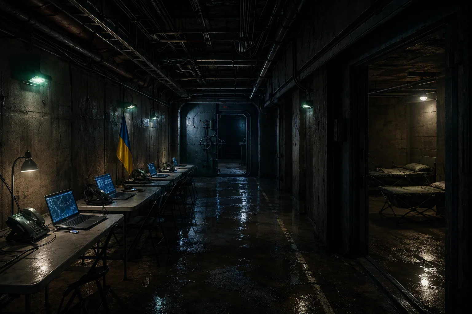 Presidential Bunker Corridor