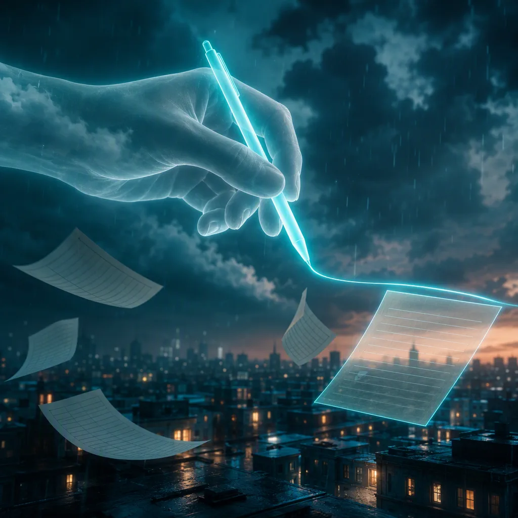 The Narrator's Hand