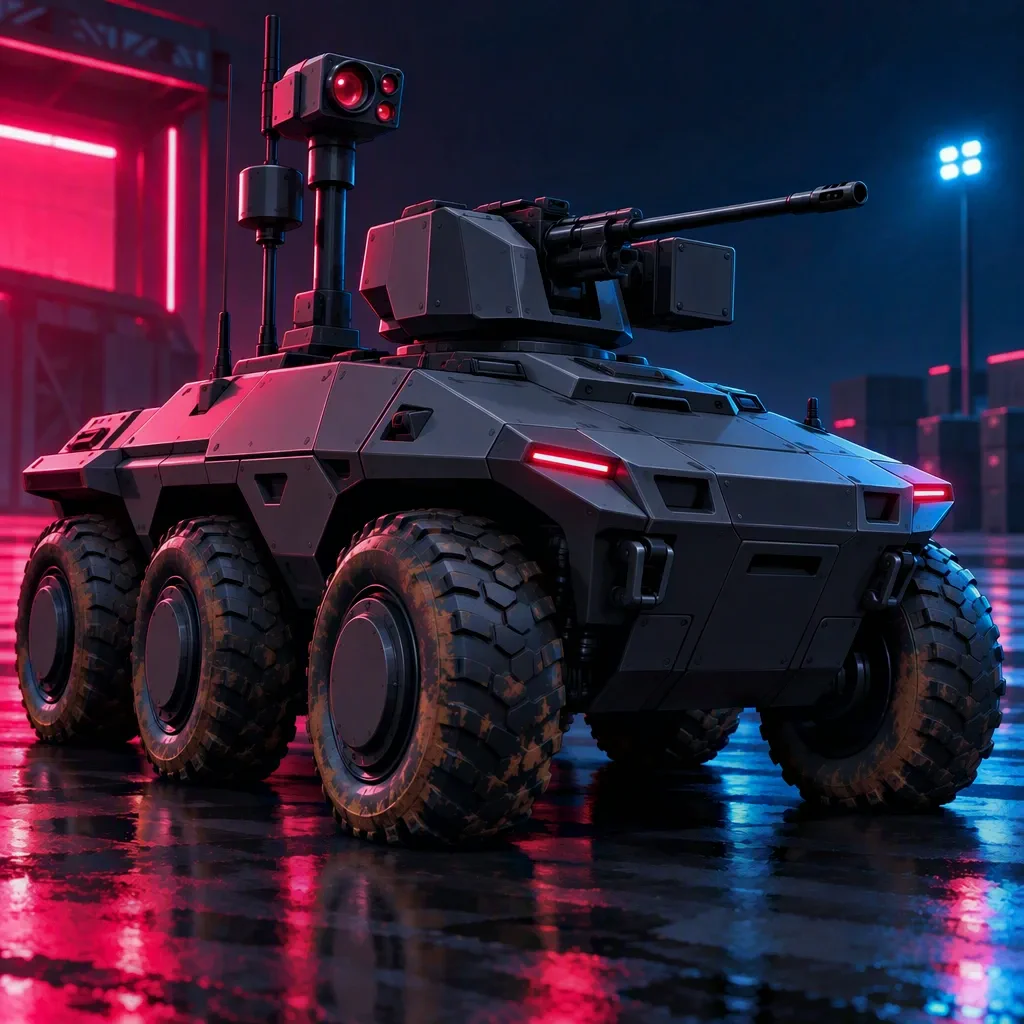 Warden heavy ground drone