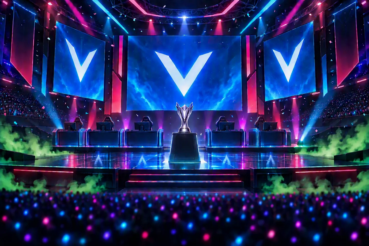 Grand final arena