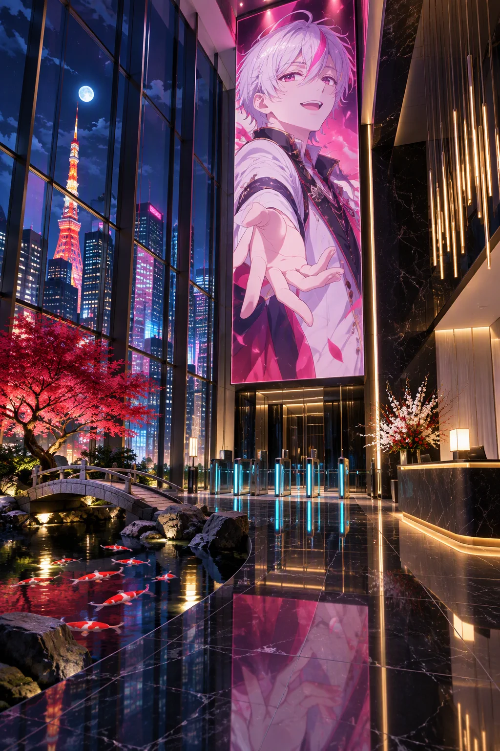 Saguão da Entretenimento Hoshikage, Roppongi
