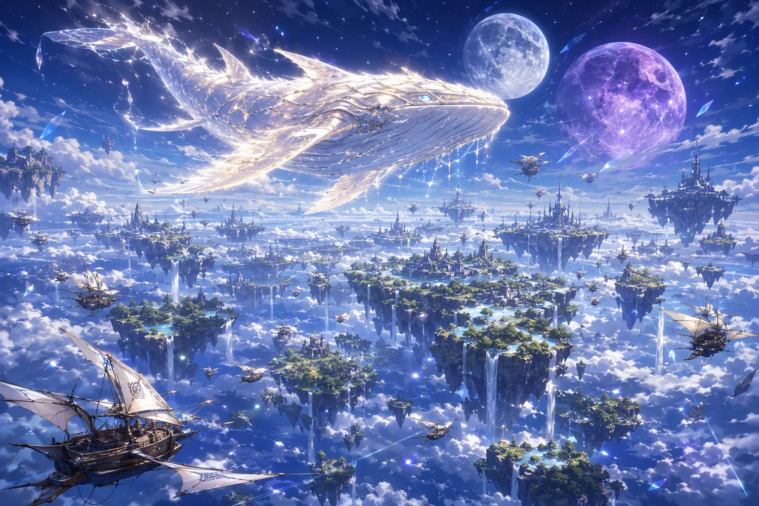 Sky Archipelago by Day