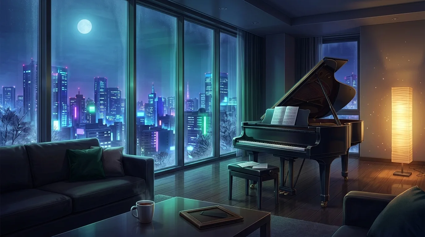 His apartment