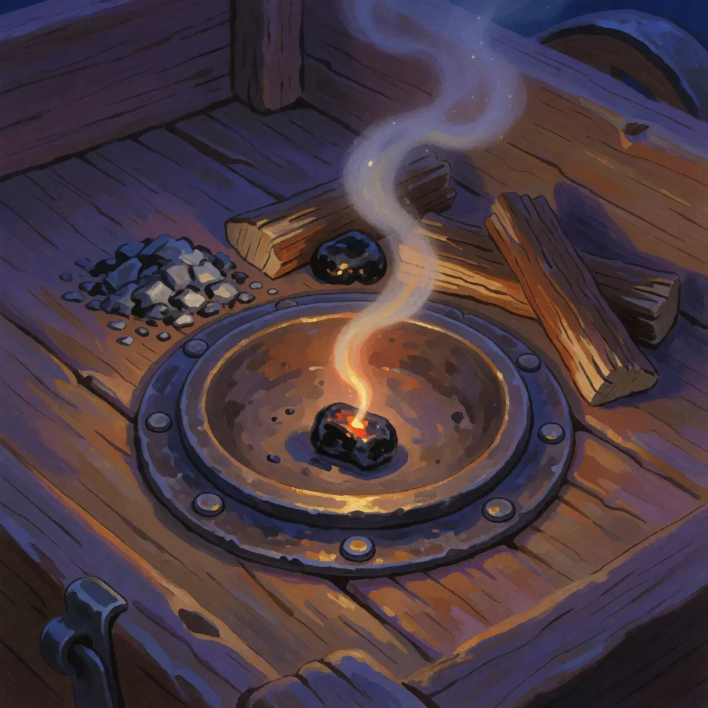 The Iron Fire-Bowl