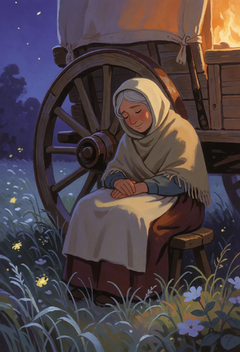 Mother Aubrey Asleep at the Wheel