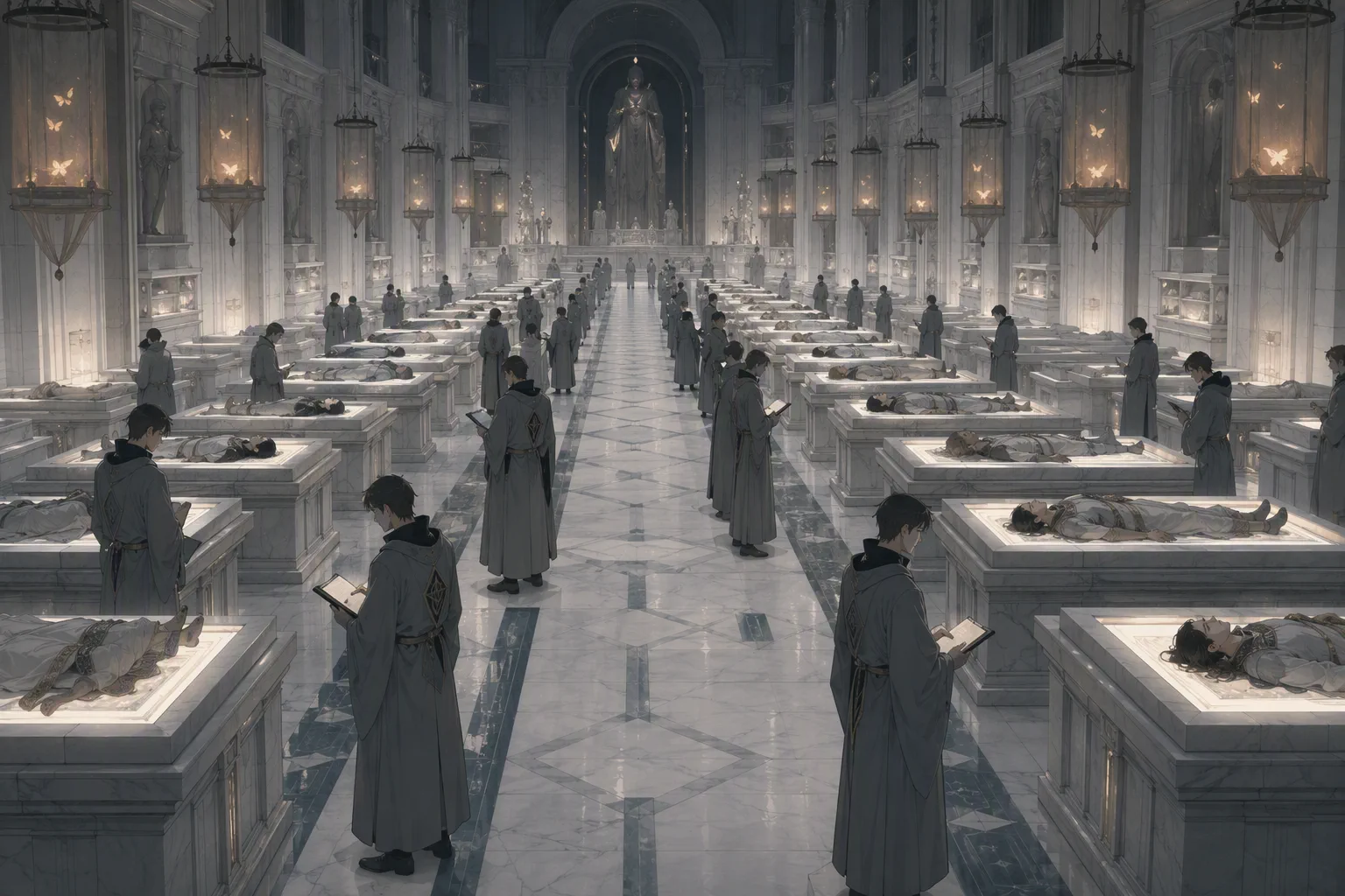 The Assay grading-hall