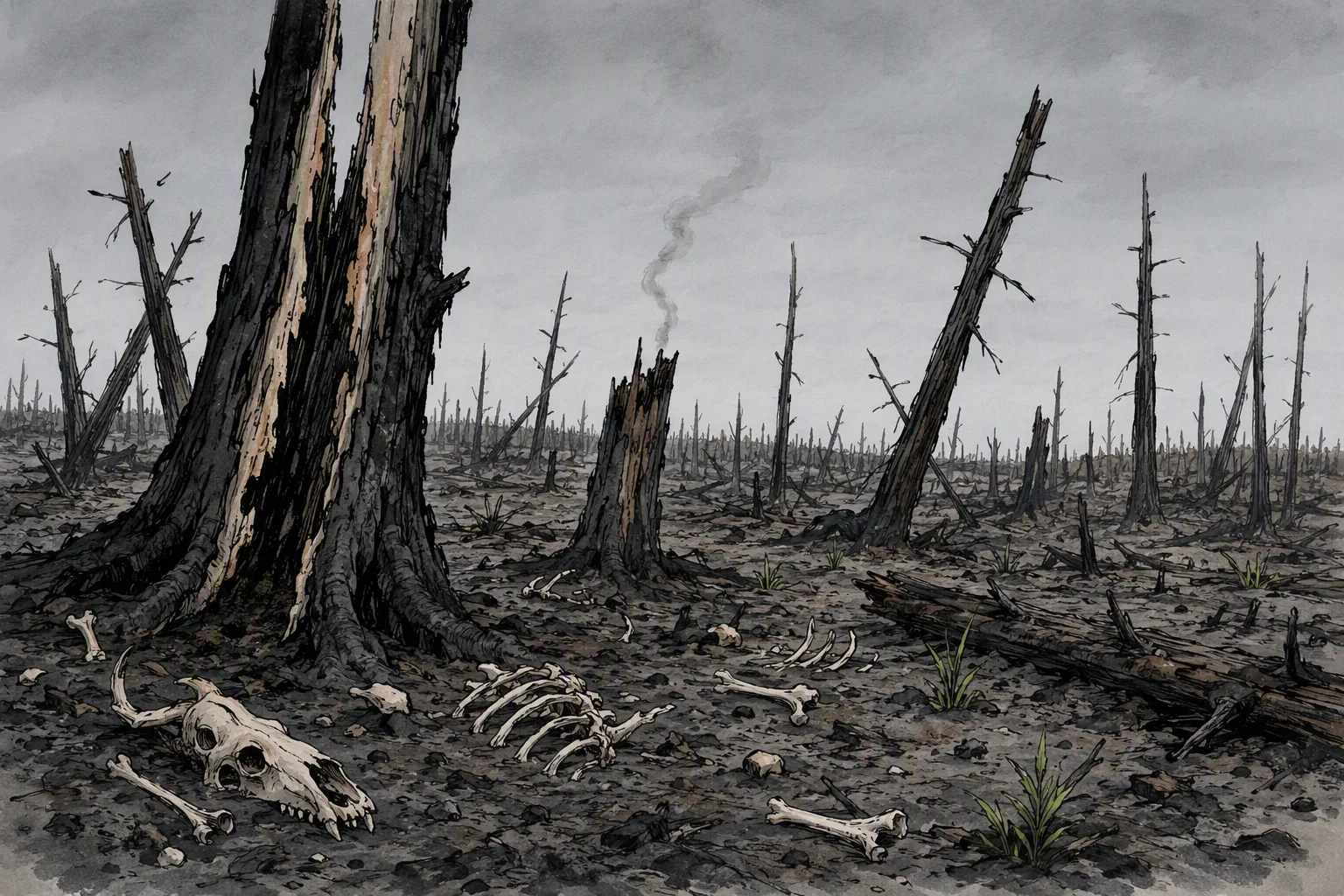 The Burned Forest