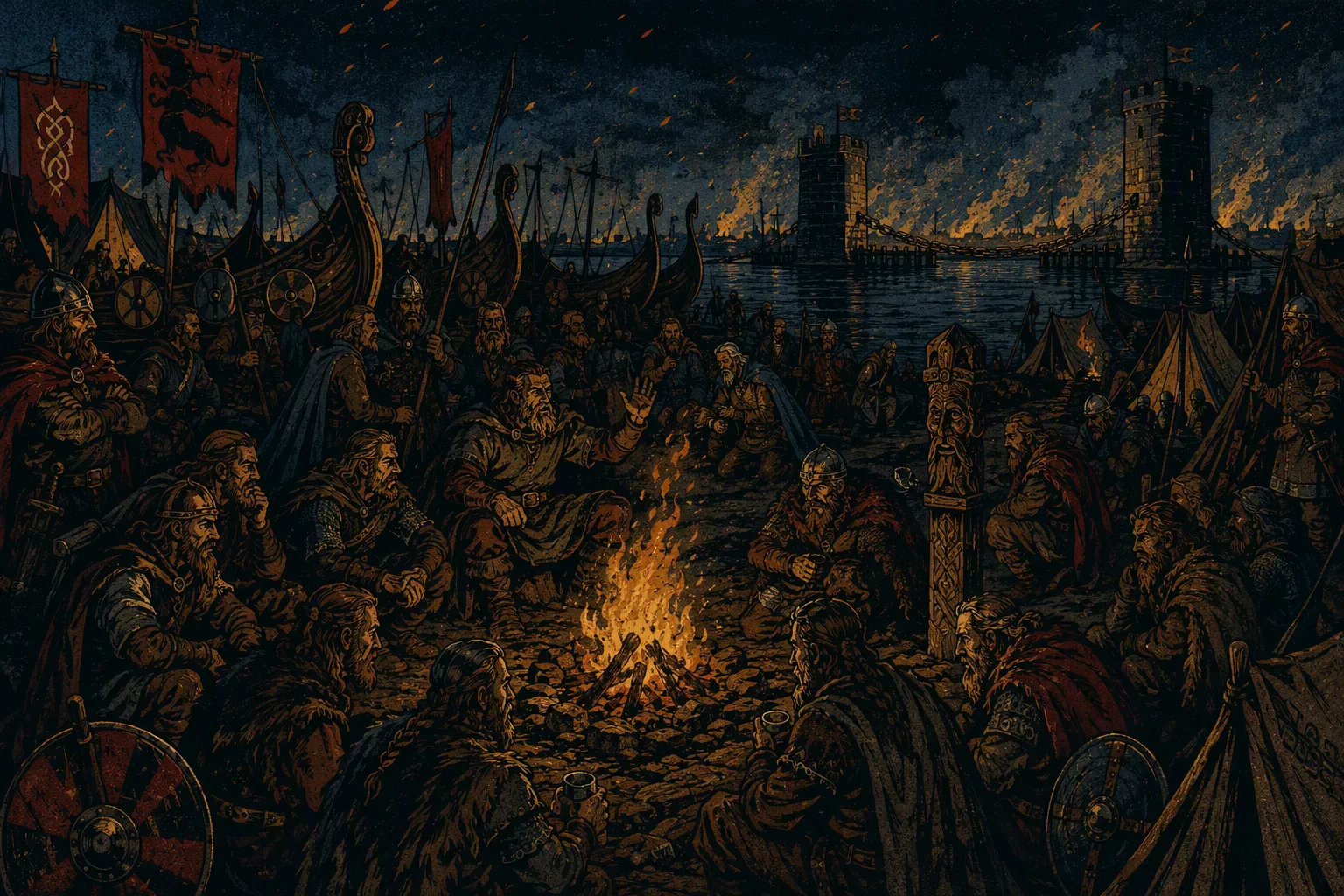 The Vikings' Camp