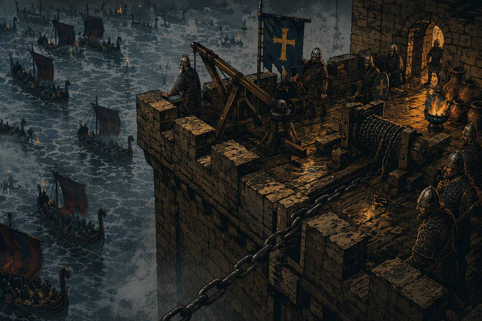 Tower Battlement of the Chain