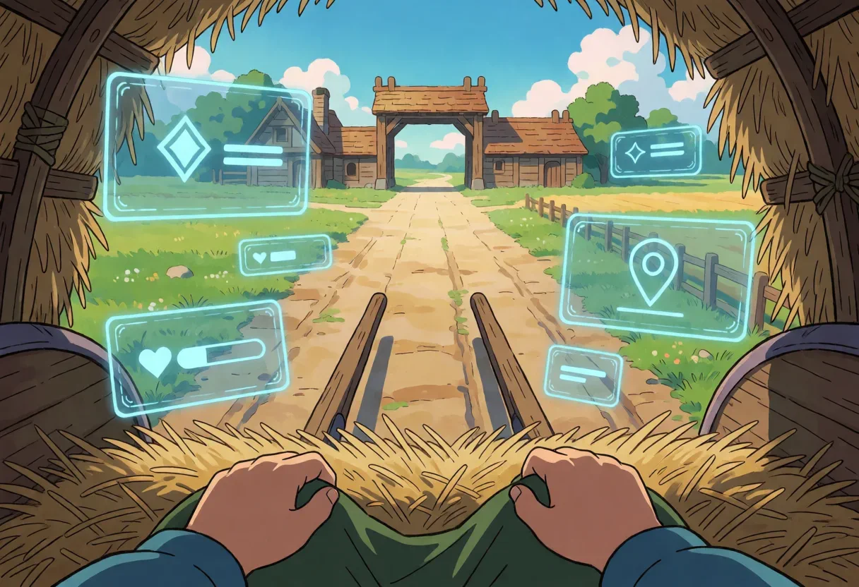 Arrival at Hearthvale (First-Person POV)