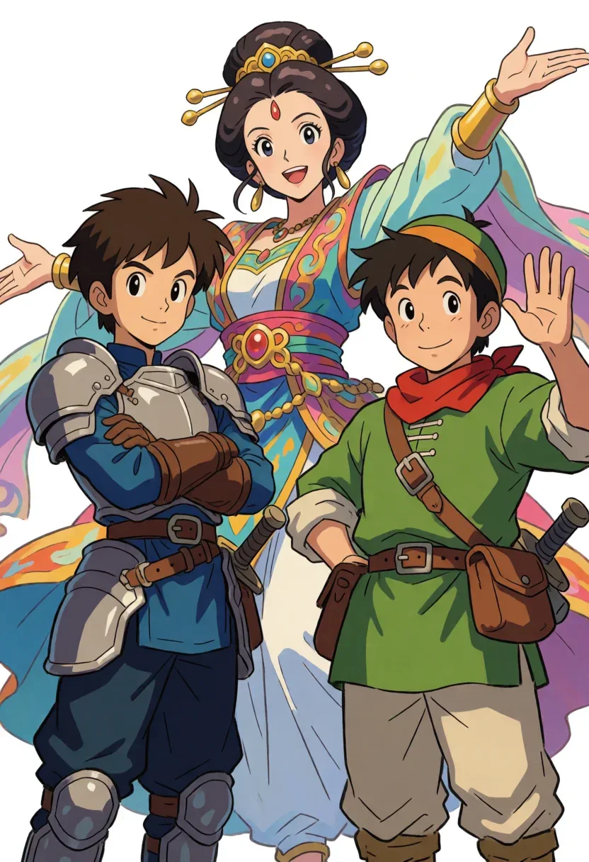 The Three Rival Heroes