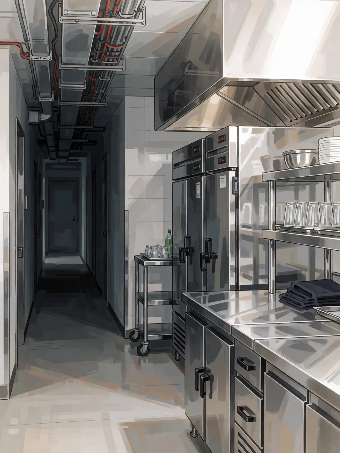 Service Spine / Galley