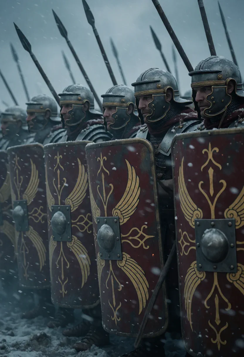 The Legionaries Holding the Line