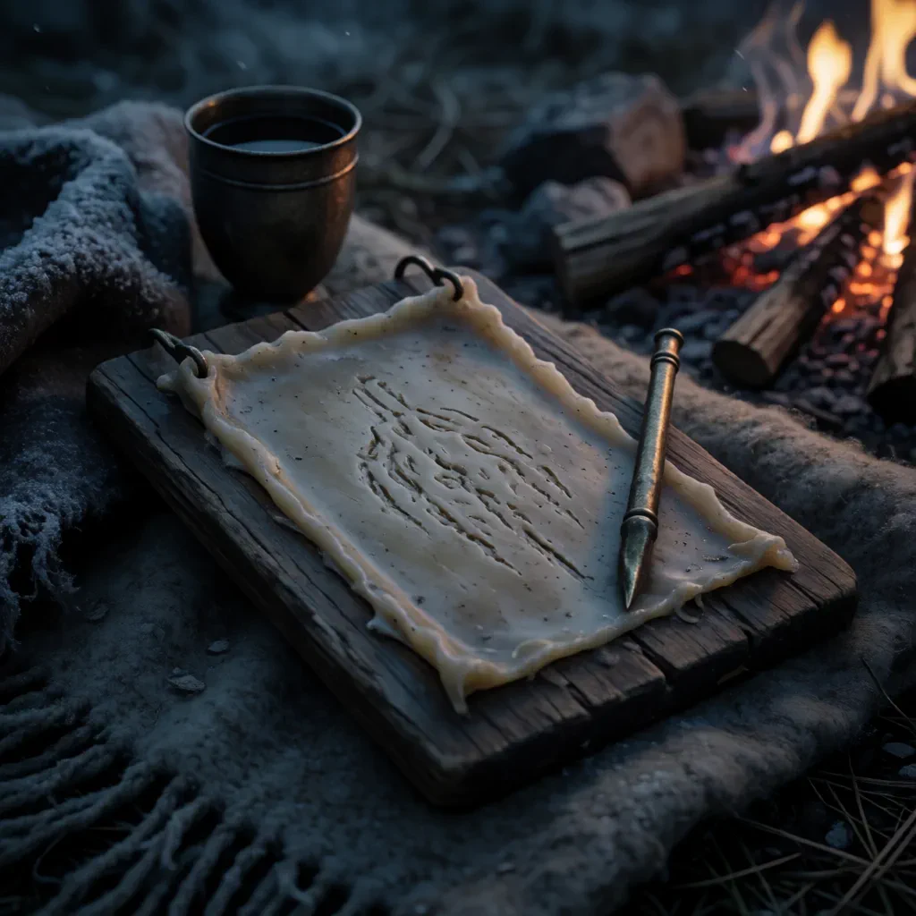 The Stoic's Journal by Firelight
