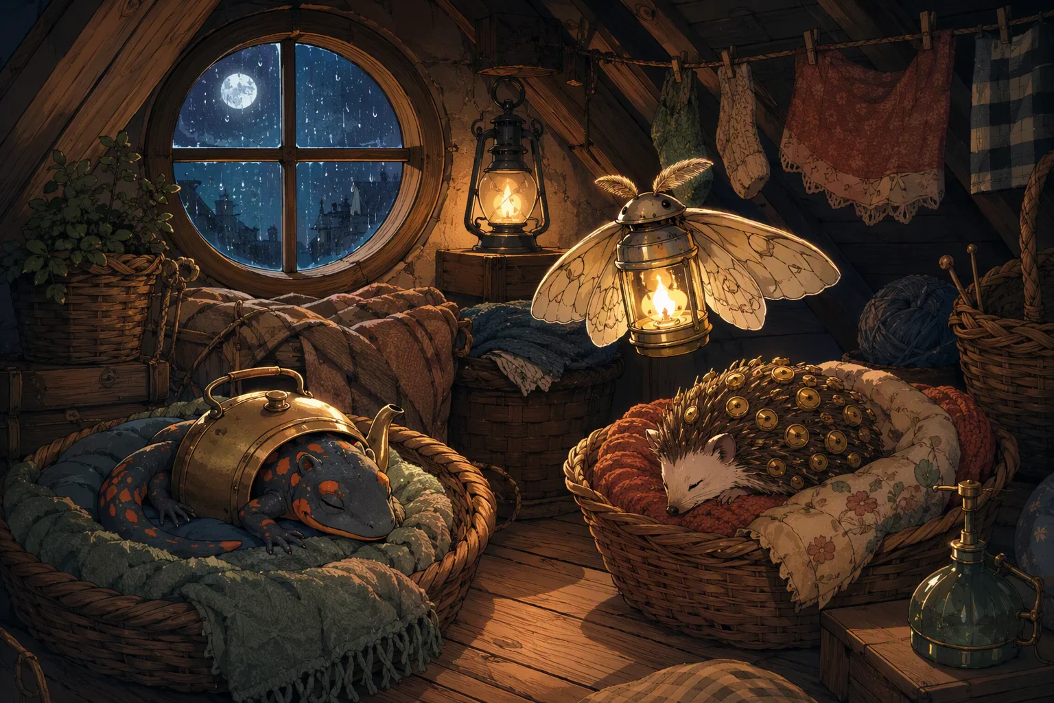 The familiars' attic