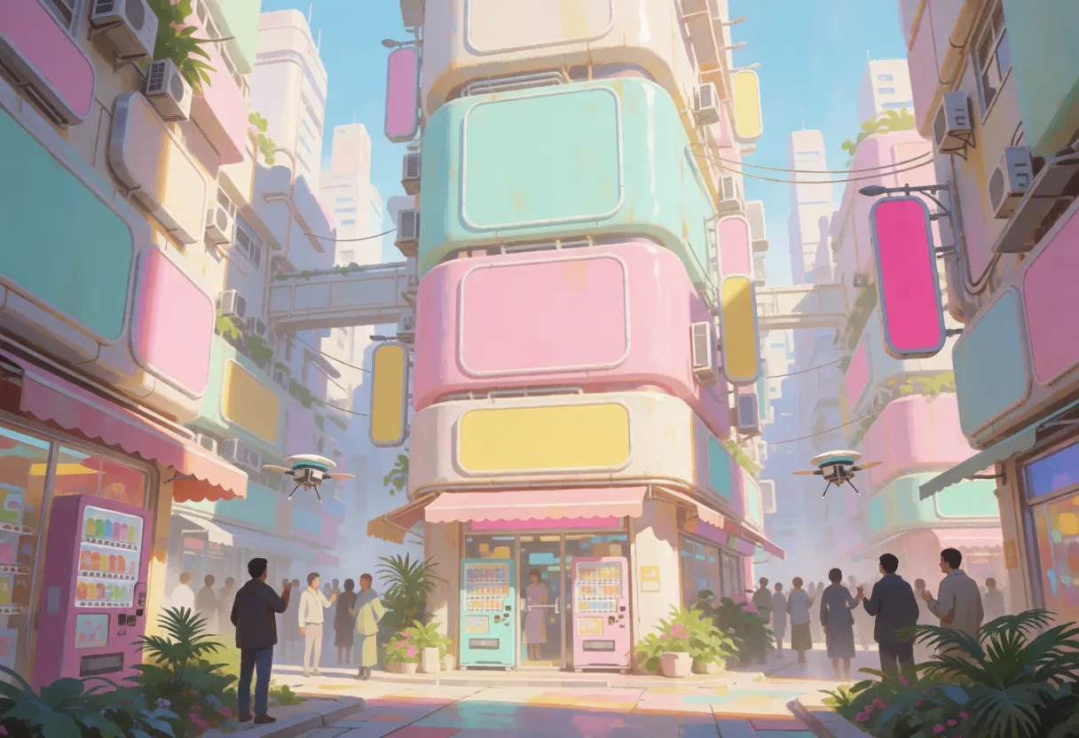 Neo-Kithira Undercity Morning