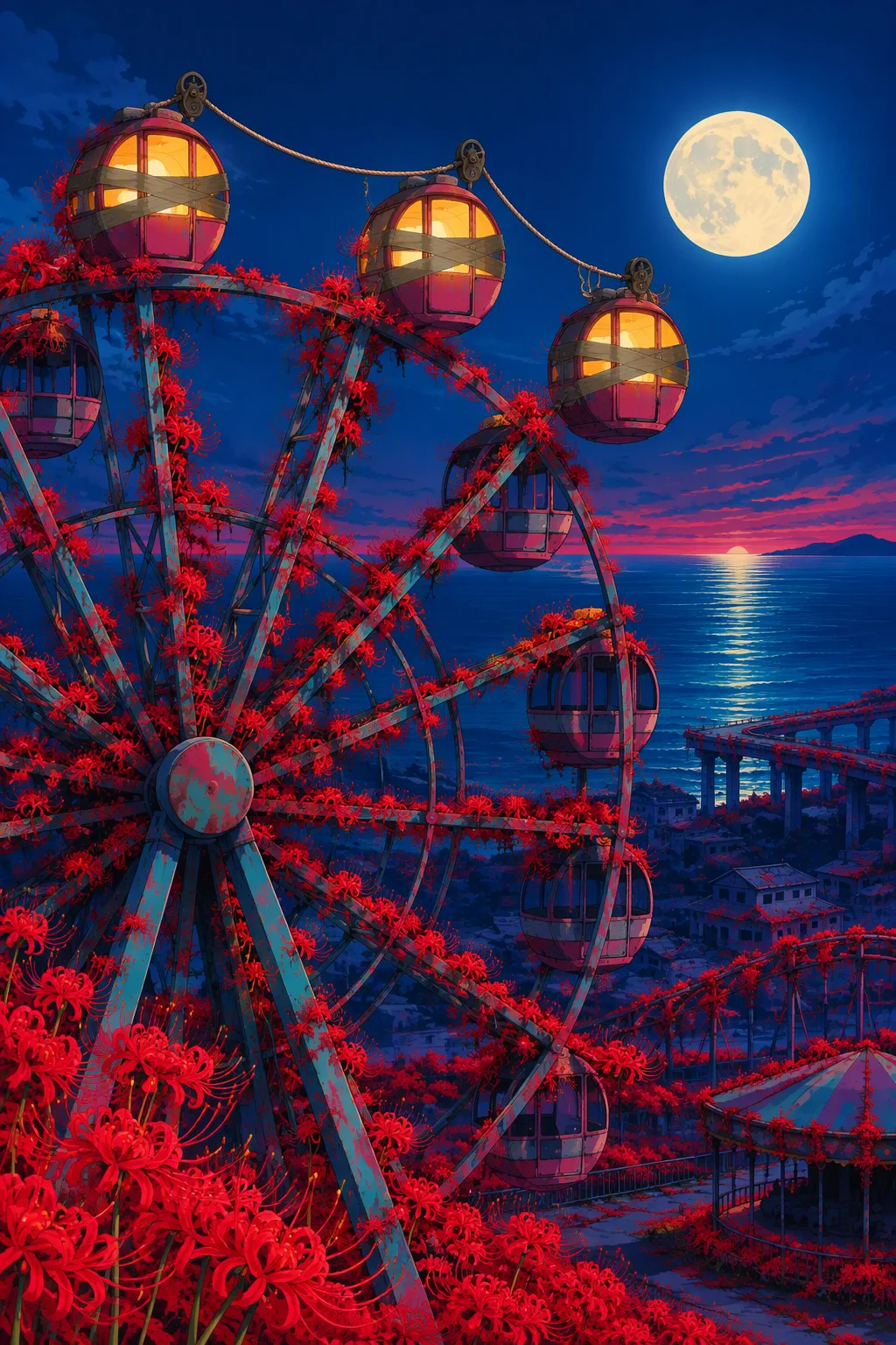 The ferris wheel