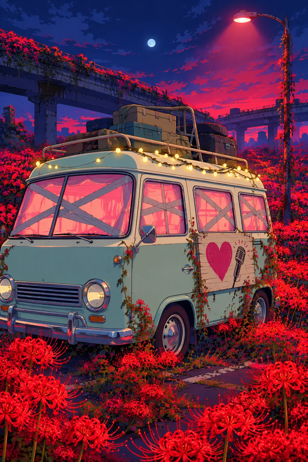 The van, Melody