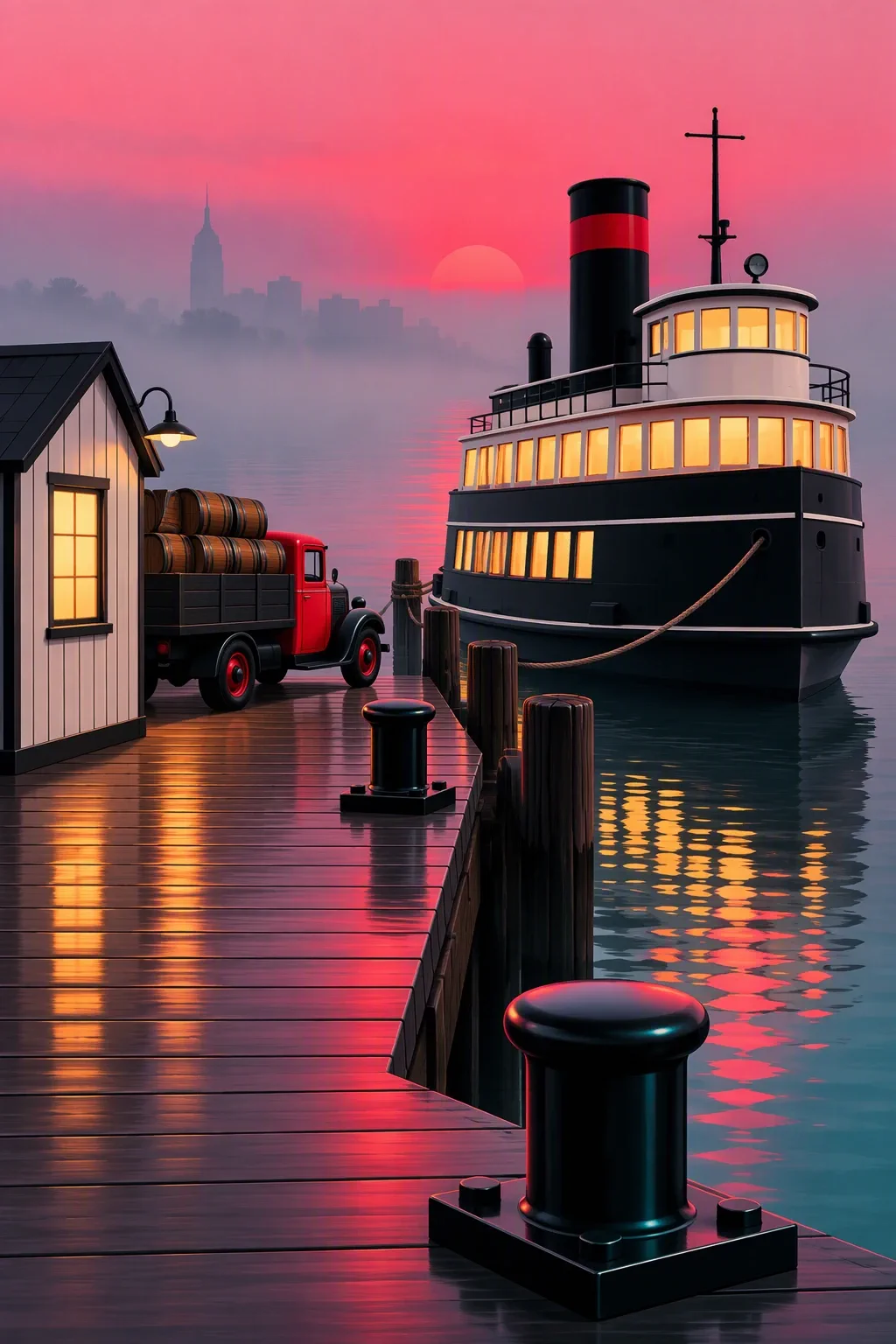 The Fordham Street dock