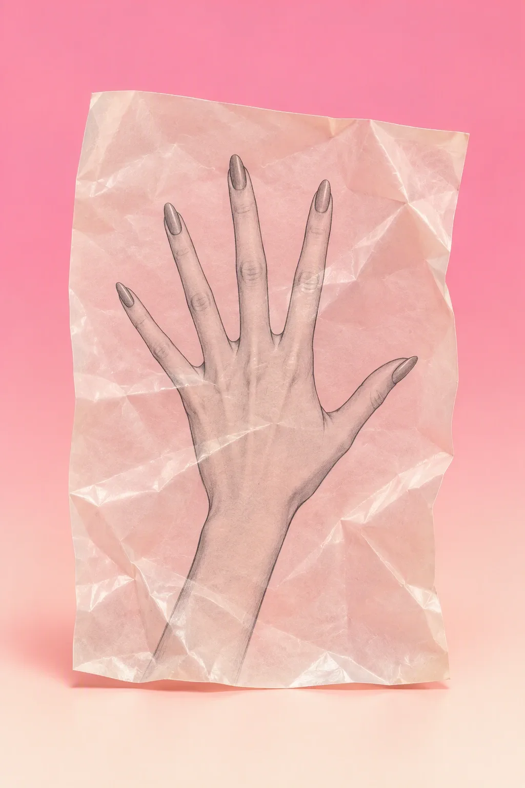 Onionskin hand tracing