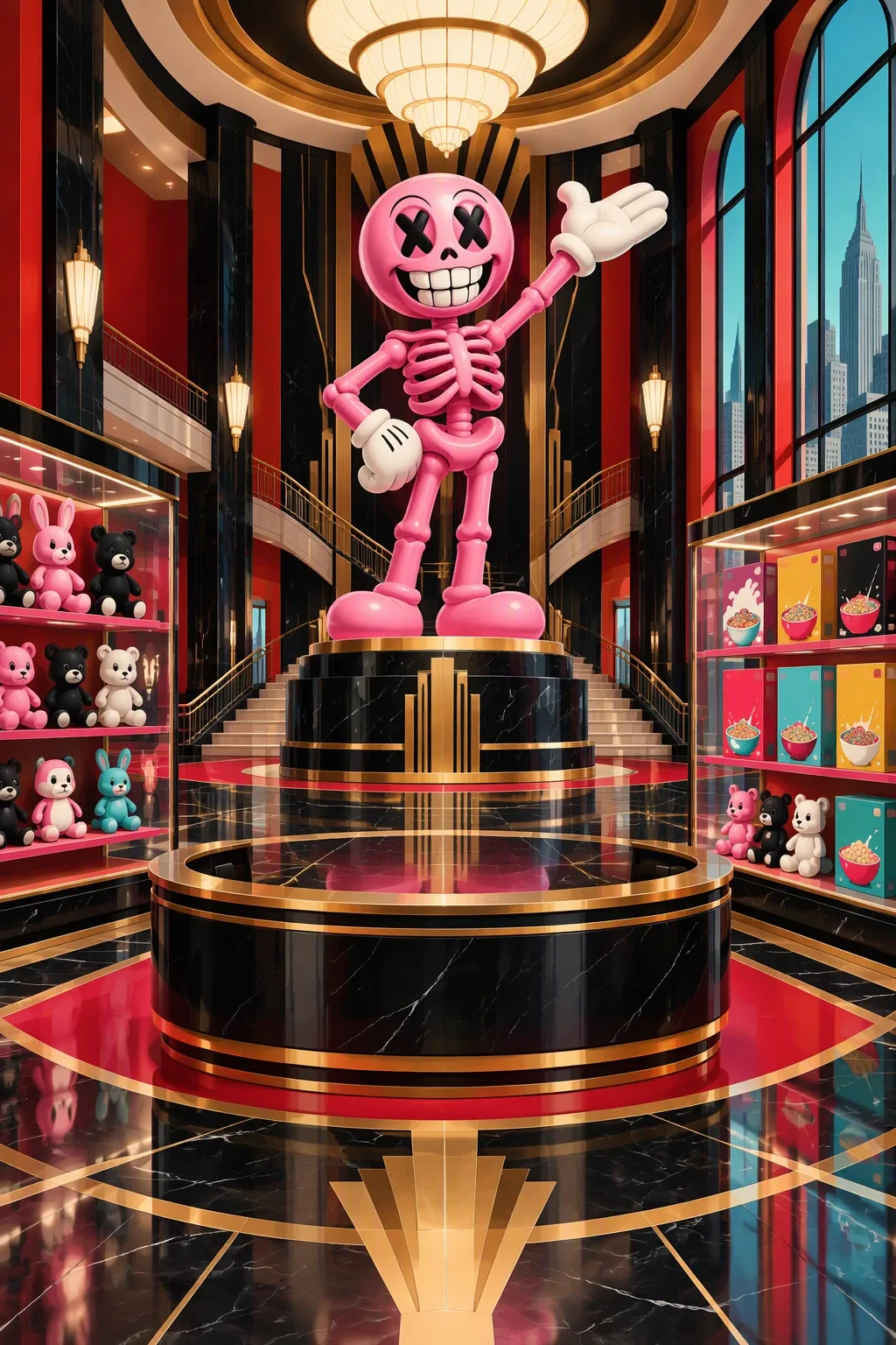The lobby