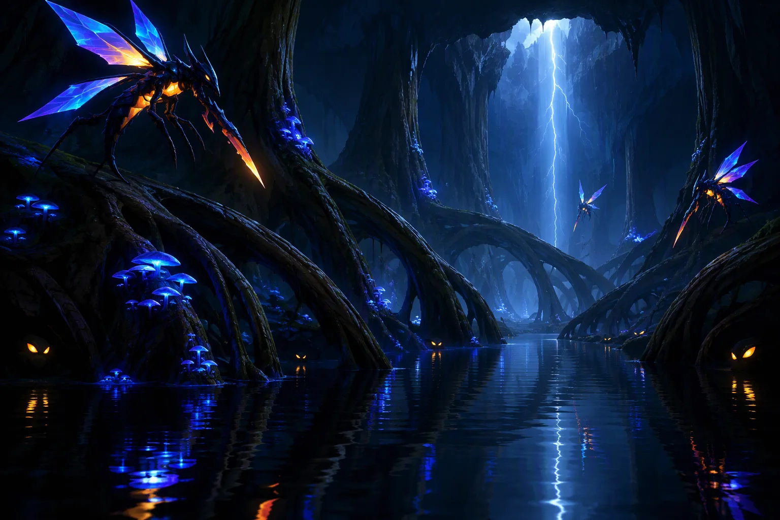 The root-halls