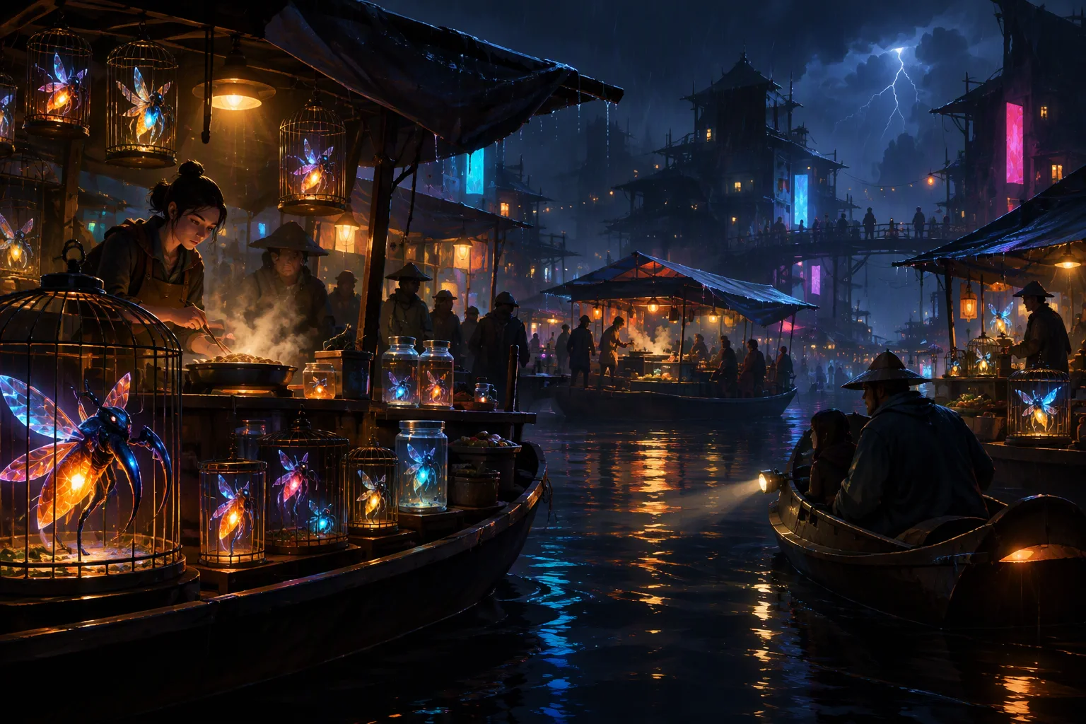 Drownport float market