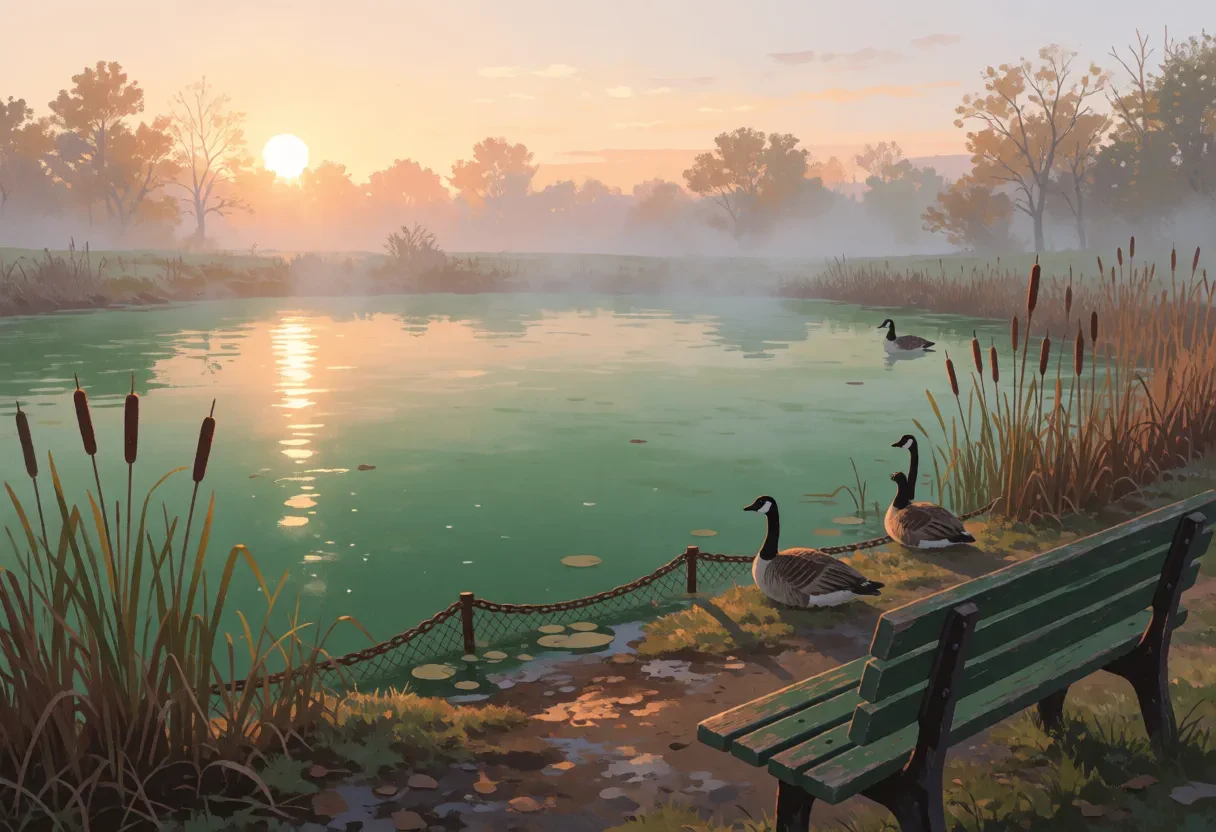 Mallard Hollow Pond at Dawn