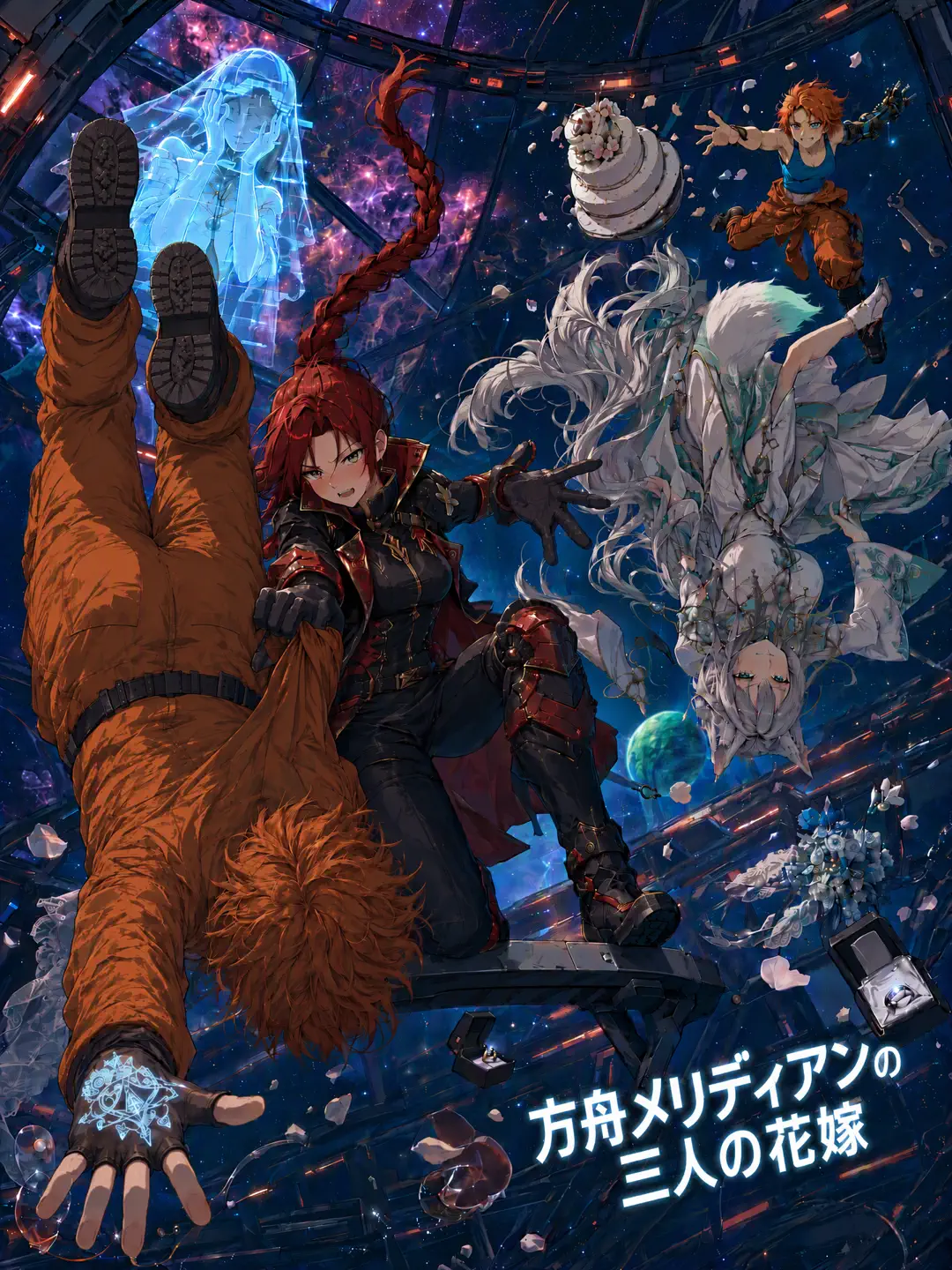 方舟メリディアンの三人の花嫁