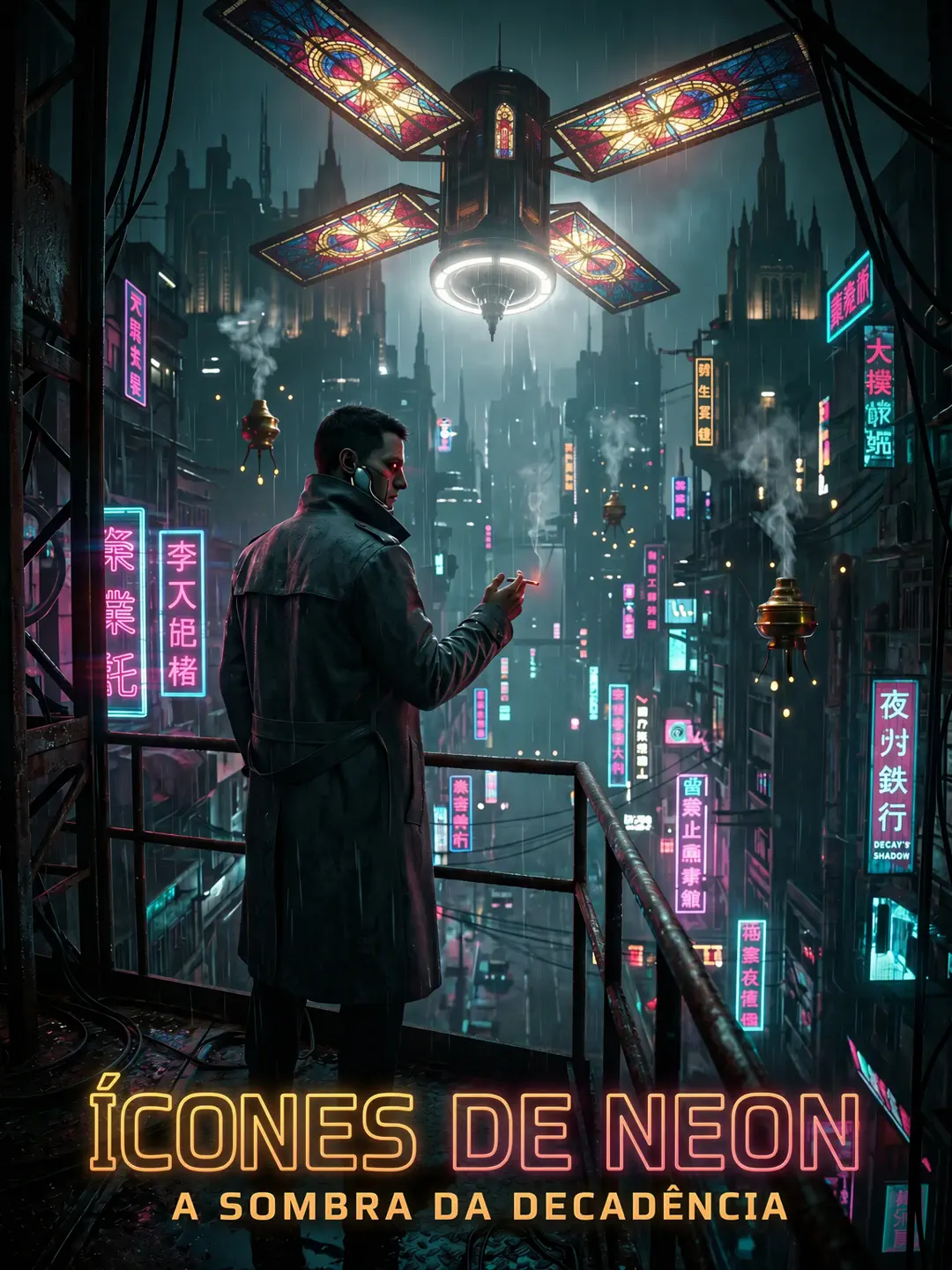 Ícones de Neon: A Sombra da Decadência