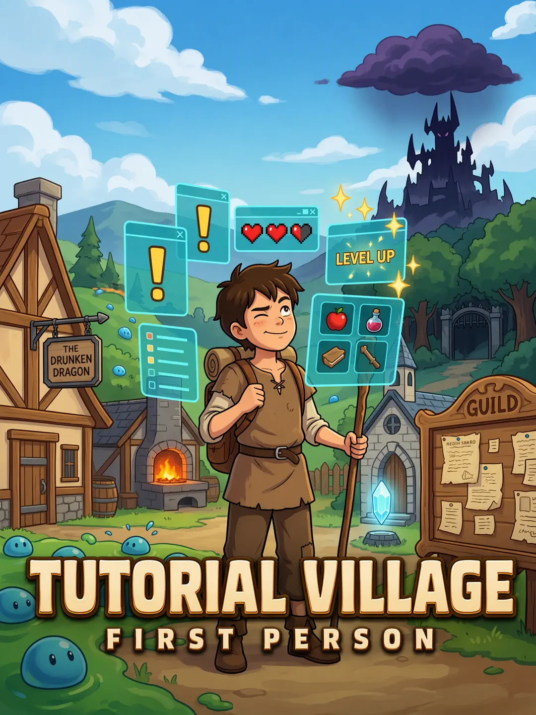 Tutorial Village, First Person